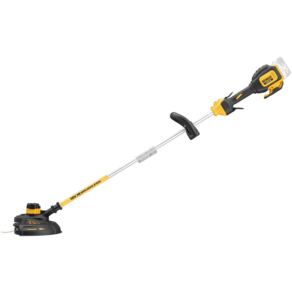 Image of DeWalt DCM561S 18v XR Cordless Split Shaft Brushless Grass Trimmer 330mm No Batteries No Charger