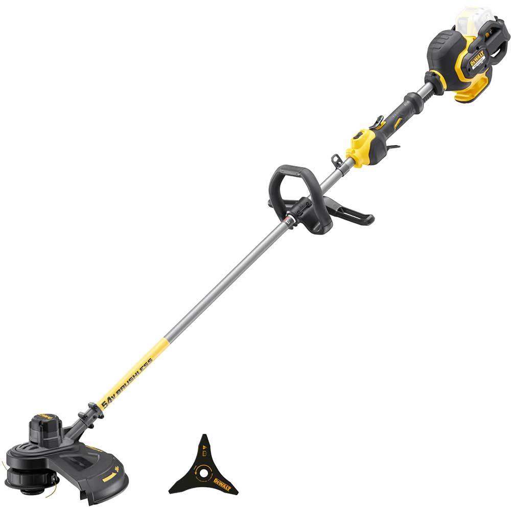 Image of DeWalt DCM571 54v XR Cordless Brushless FLEXVOLT Brush Cutter and Grass Trimmer No Batteries No Charger No Case