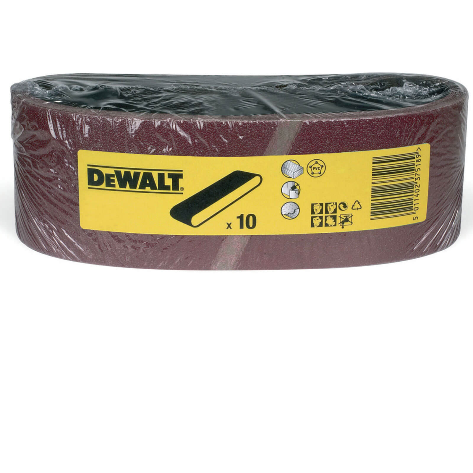 Photos - Abrasive Wheel / Belt DeWALT 75 x 533mm Sanding Belts 75mm x 533mm 60g Pack of 10 DT3302 
