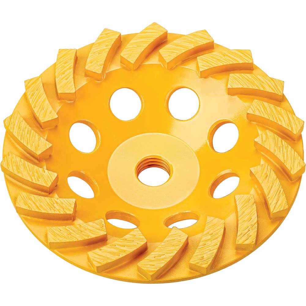 DeWalt 125mm Turbo Cup Grinding Diamond Disc 125mm