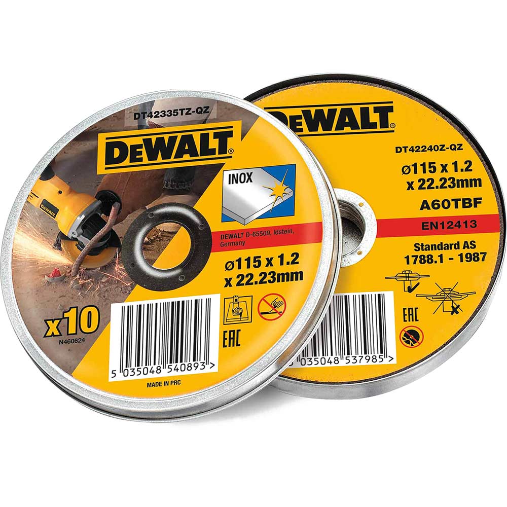 Image of DeWalt INOX Thin Stainless Steel Cutting Disc 115mm