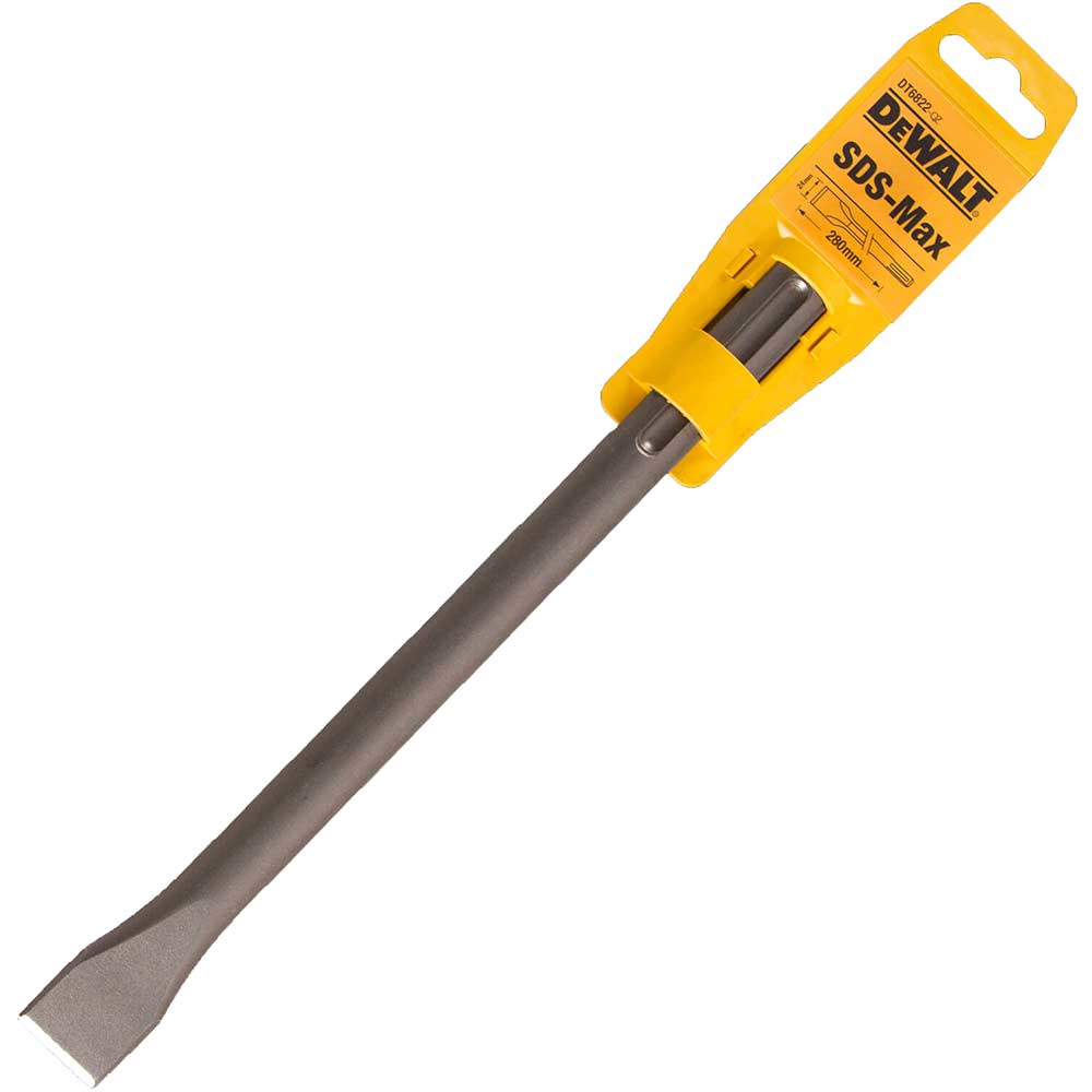 Image of DeWalt SDS Max Steel Flat Chisel 25mm 400mm