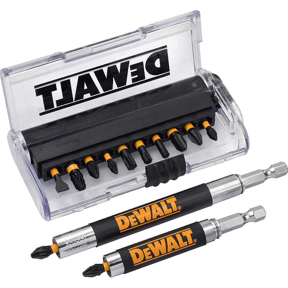 Image of DeWalt 14 Piece Impact Torsion Screwdriver Bit Set