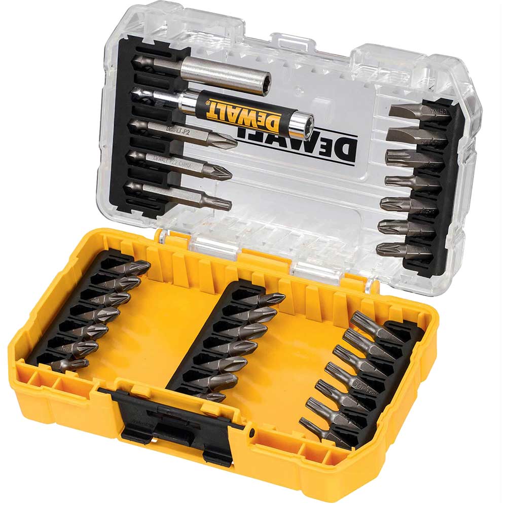 DeWalt 33 Piece Screwdriver Bit Set in Tough Case