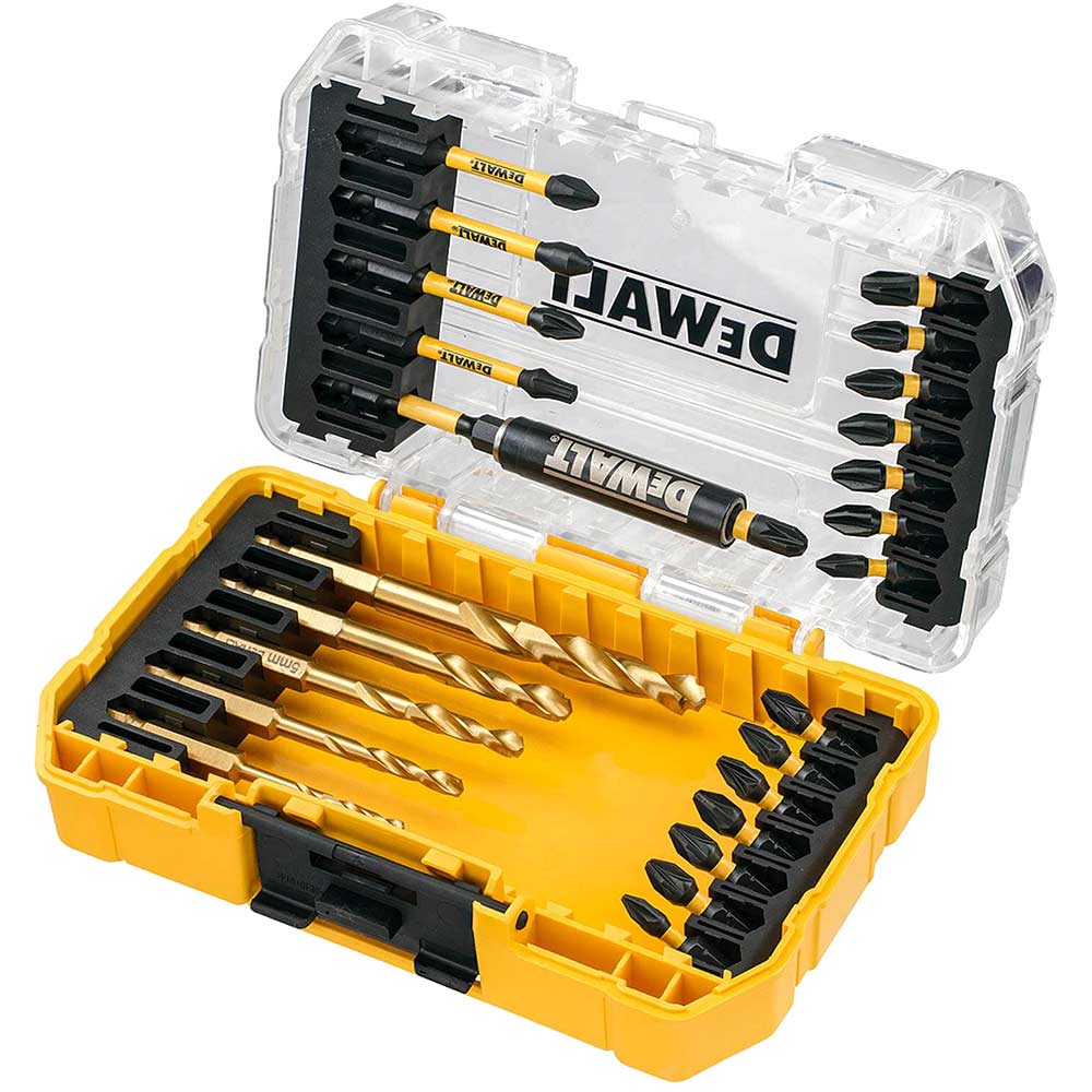 Image of DeWalt 25 Piece FlexTorq Drill and Screwdriver Bit Set