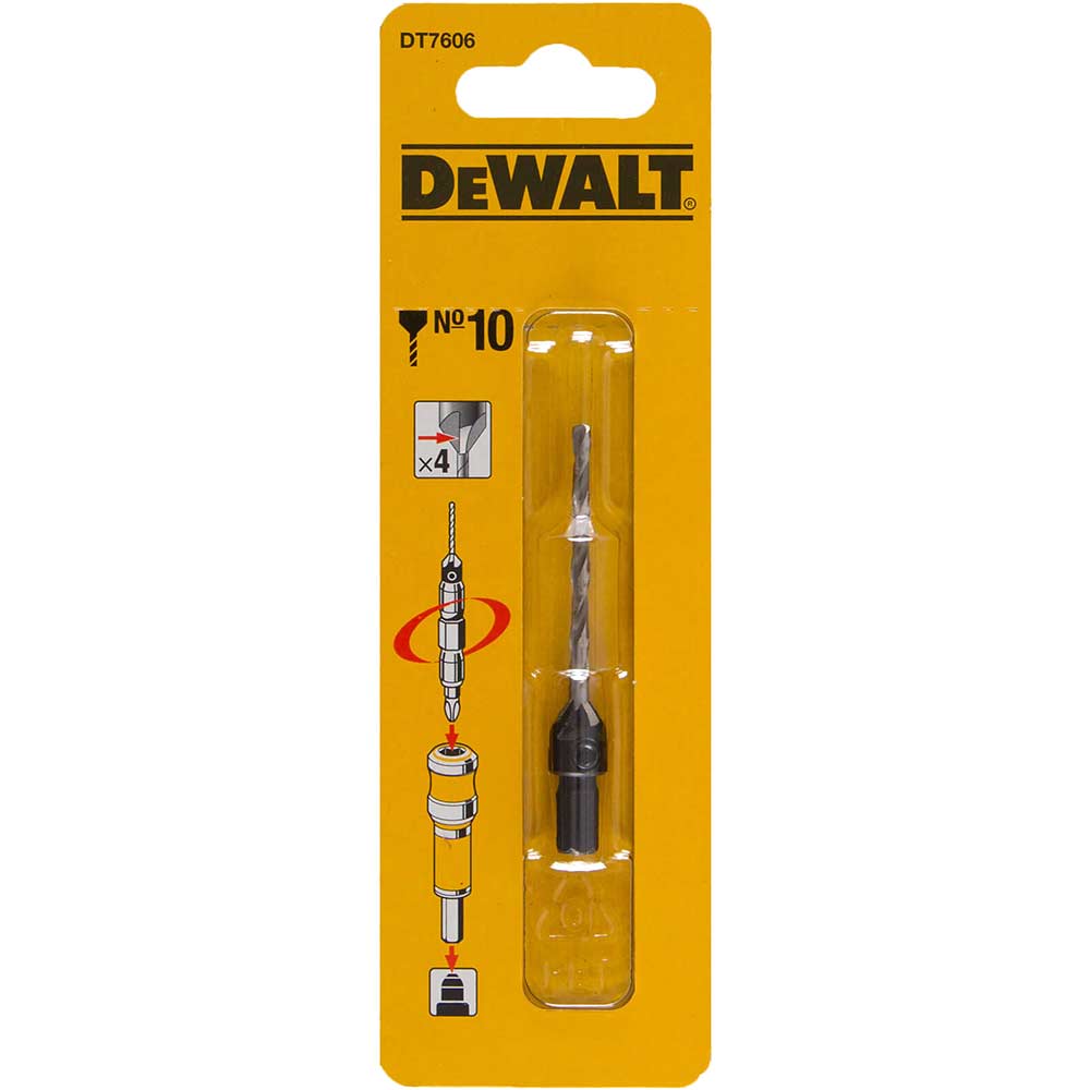 DeWalt Pilot Drill and Countersink Size 10