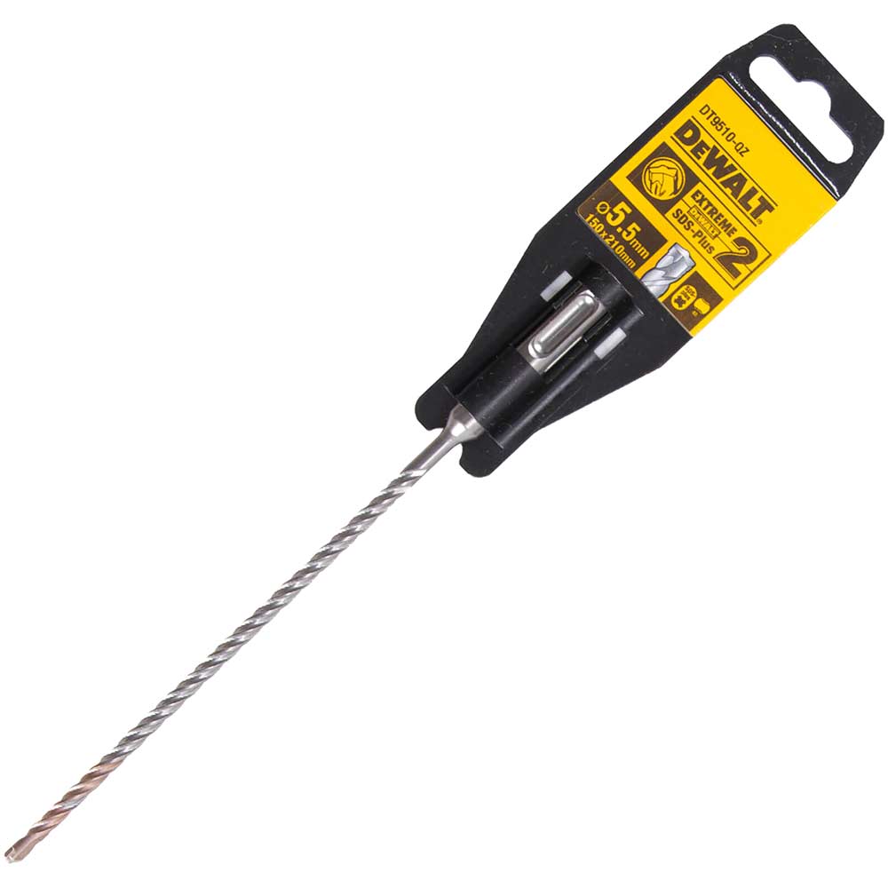 Image of DeWalt Extreme 2 SDS Plus Masonry Drill Bit 5.5mm 210mm