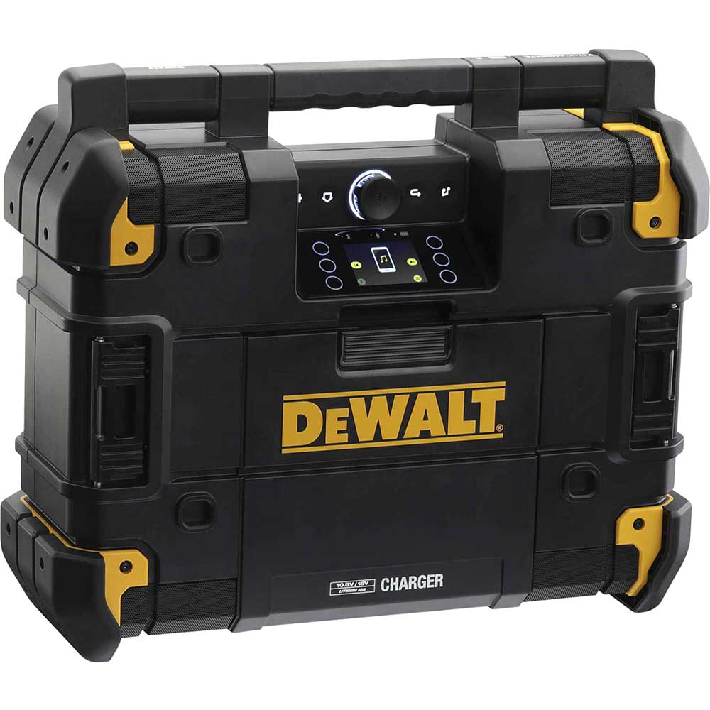 Photos - Radio / Table Clock DeWALT TSTAK DAB Job Site Radio and Battery Charger 240v DWST1-81079 