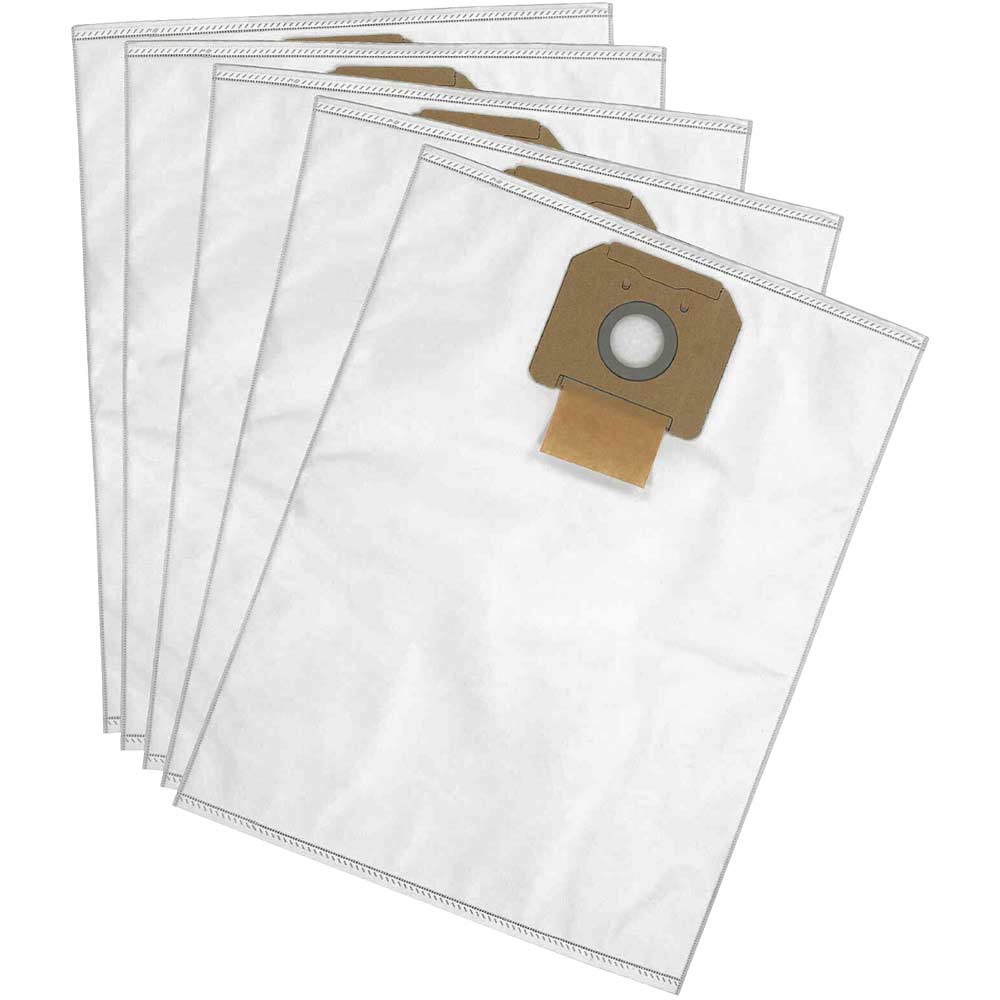 DeWalt Fleece Filter Bag for DWV902M Dust Extractor Pack of 5