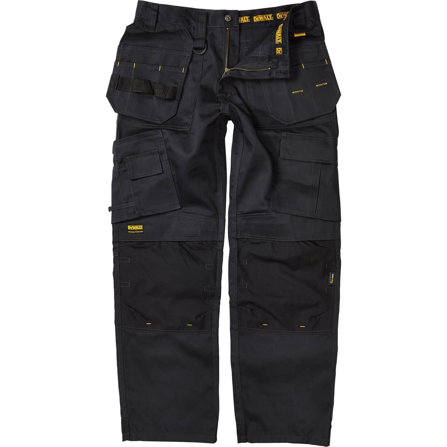 DEWALT Pro Tradesman Black Trousers Waist 36in Leg 31in DEWPROT3631 