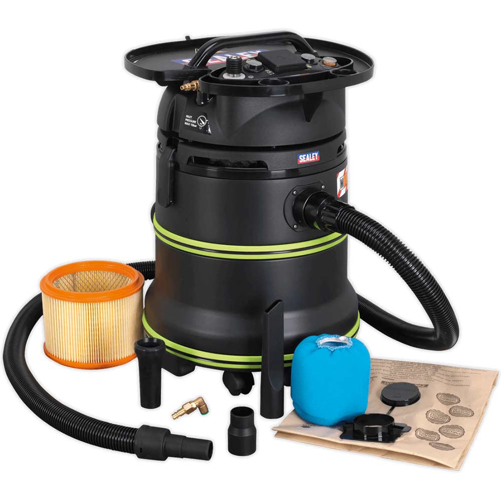 Sealey DFS35M Wet and Dry M Class Vacuum Cleaner 35L 240v