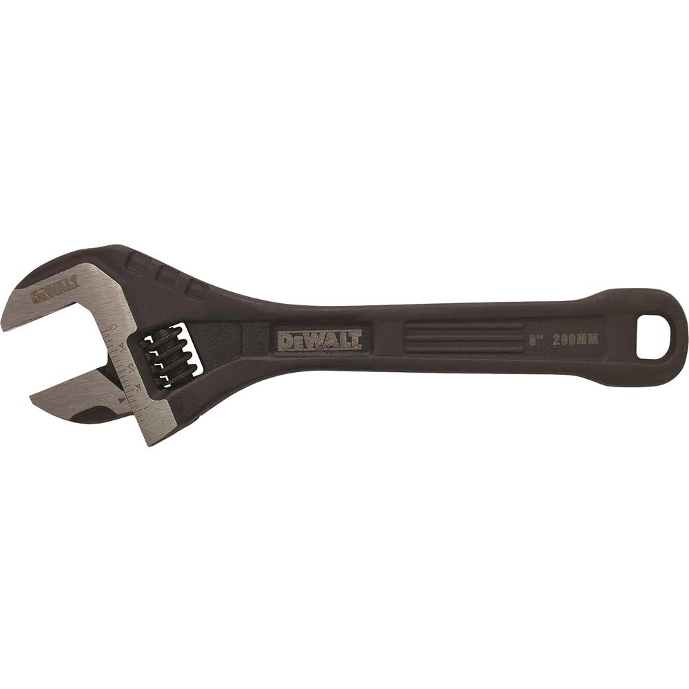 DeWalt All Steel Adjustable Spanner 200mm