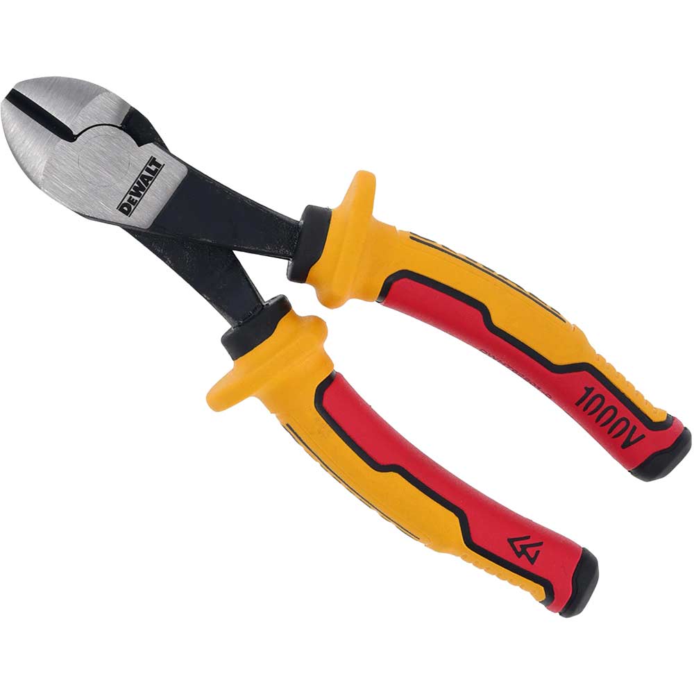 DeWalt VDE Insulated Diagonal Cutting Pliers 160mm