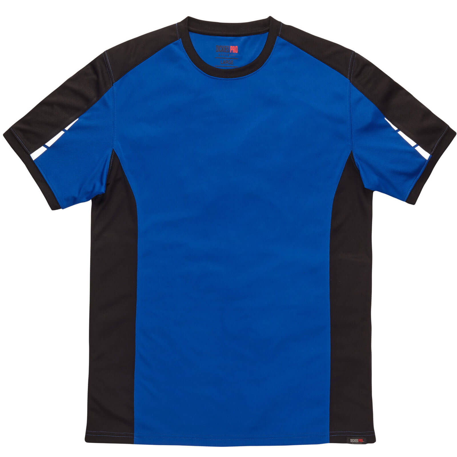 Image of Dickies Mens Pro T Shirt Royal Blue / Black S