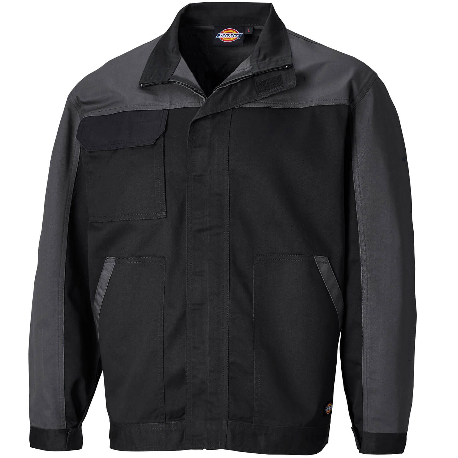 Dickies Mens Everyday Jacket Black / Grey 2XL