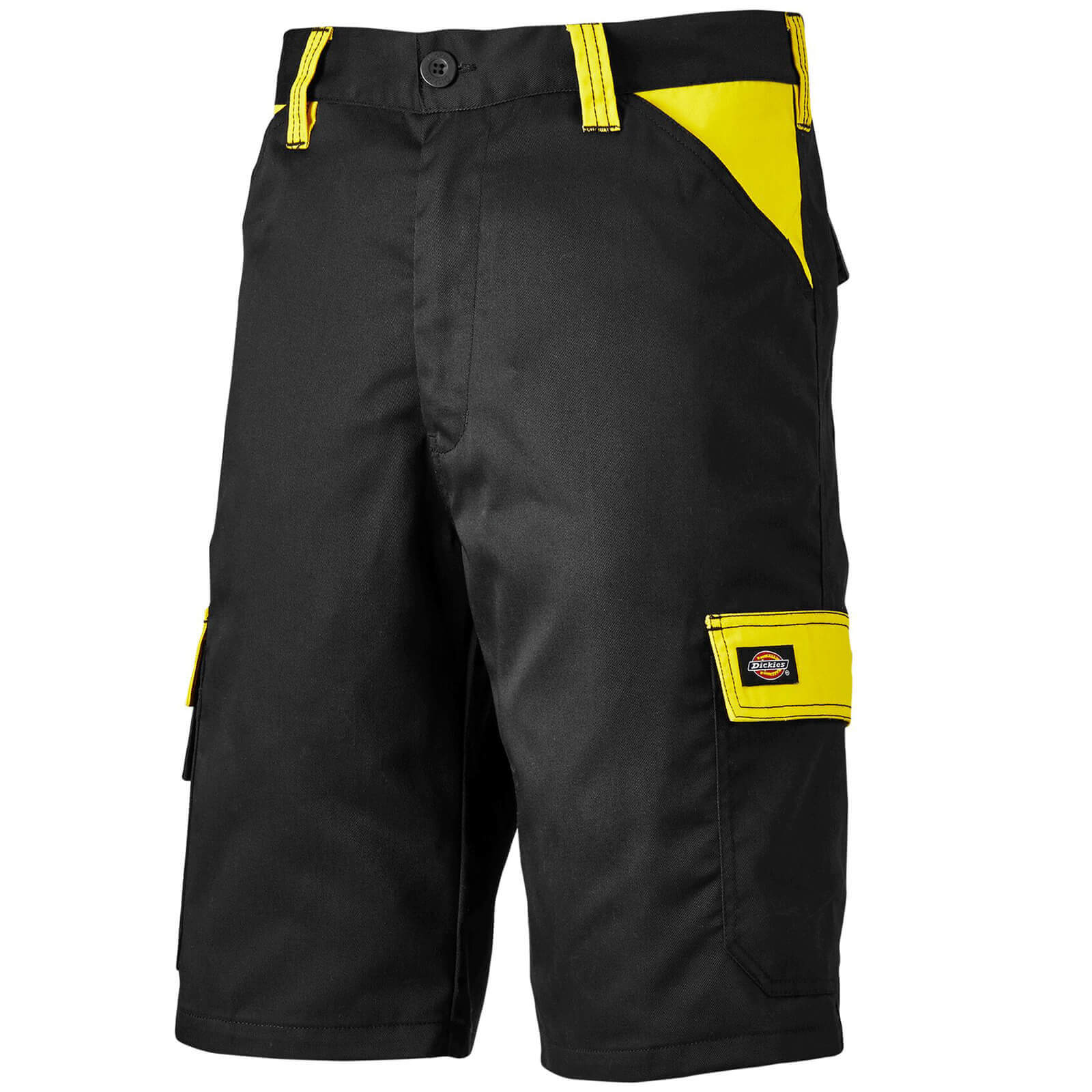 Dickies Everyday Shorts Black / Yellow 36"