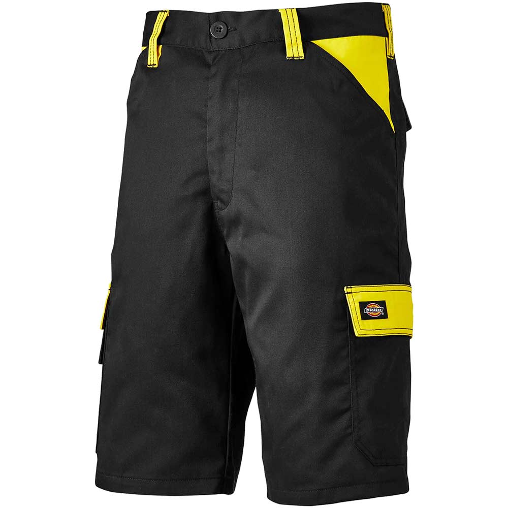 Dickies Everyday Shorts Black / Yellow 36"