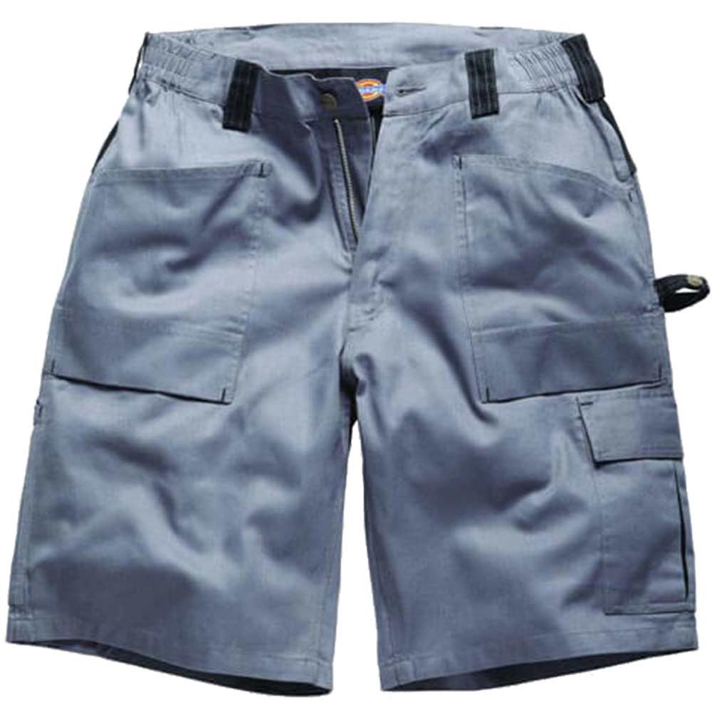 Image of Dickies Mens Grafter Duo Tone Shorts Grey / Black 40"