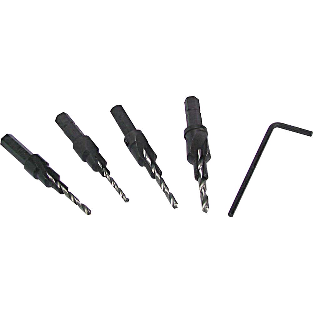 Image of Disston 4 Piece Screw Digger Countersink Set