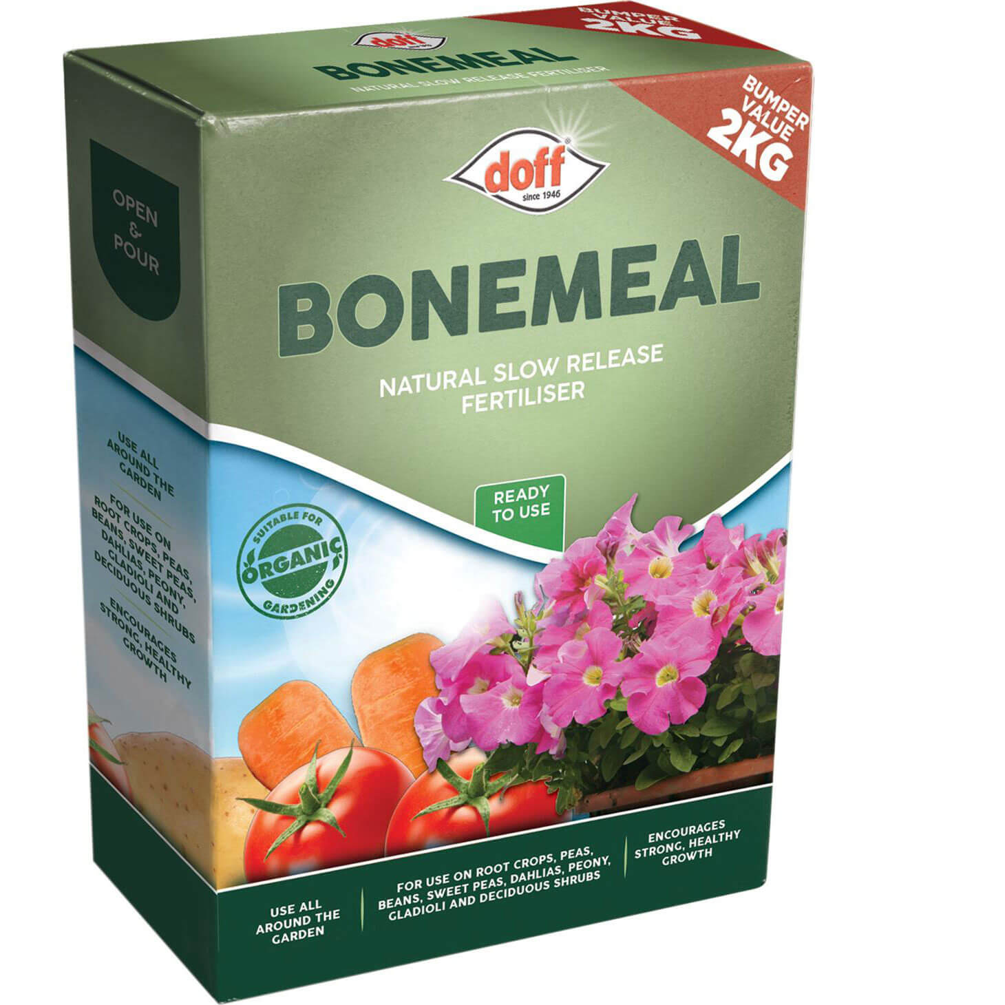 Image of Doff Bone Meal Fertiliser 2kg