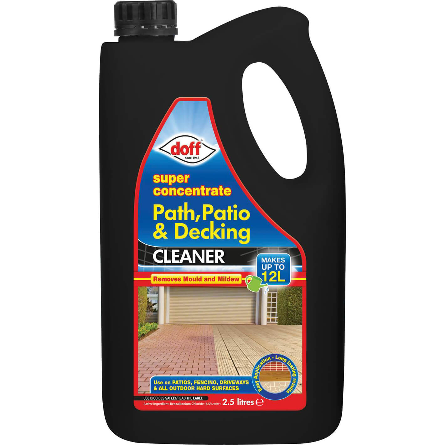 Image of Doff Super Concentrate Path, Patio and Decking Cleaner 2.5l