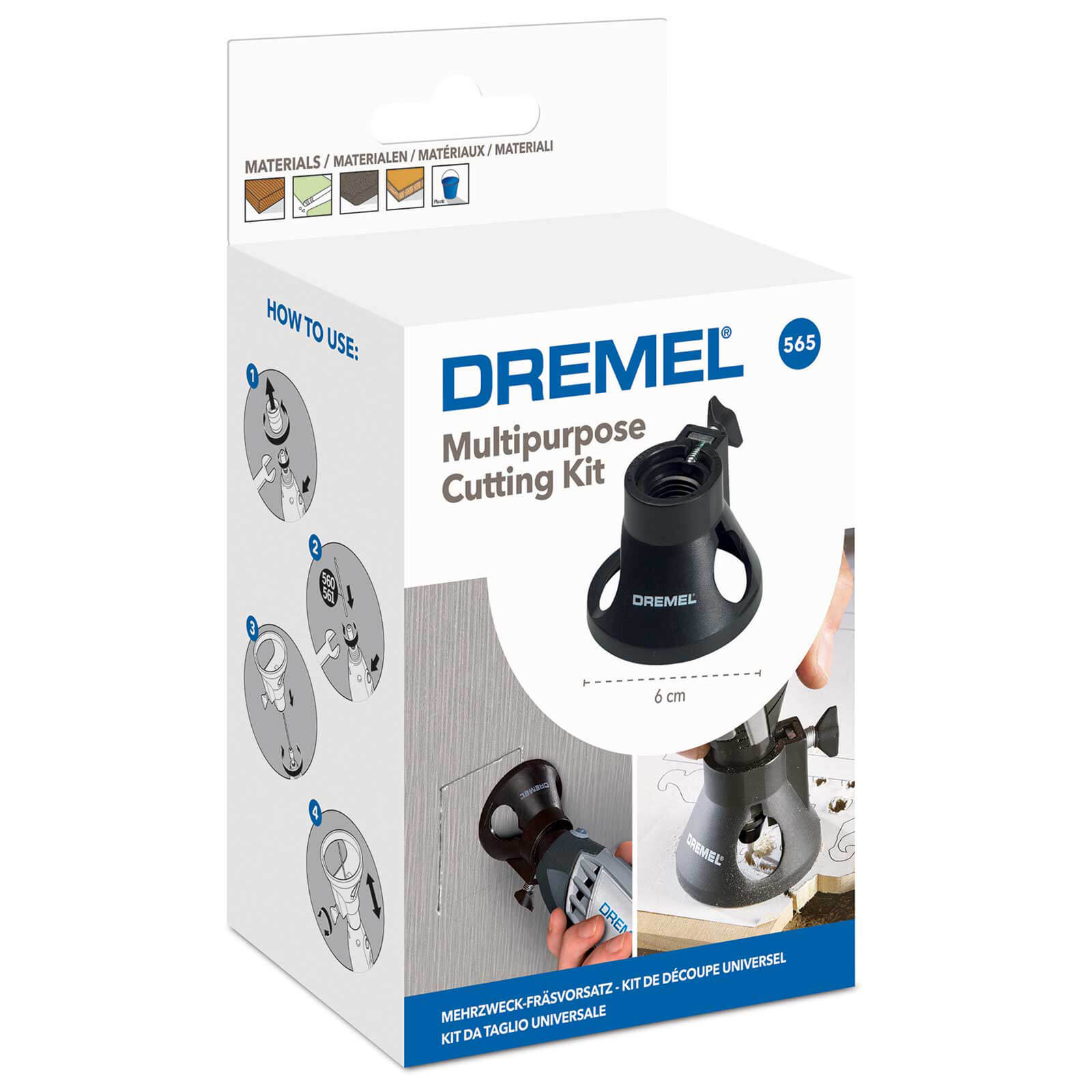 Image of Dremel 565 Multipurpose Rotary Multi Tool Cutting Kit