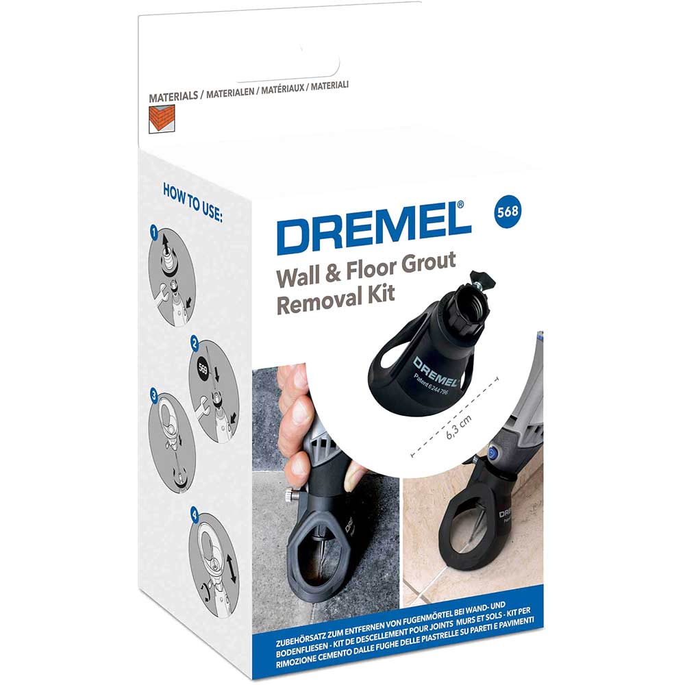 Image of Dremel Rotary Multi Tool Grout Removal Kit