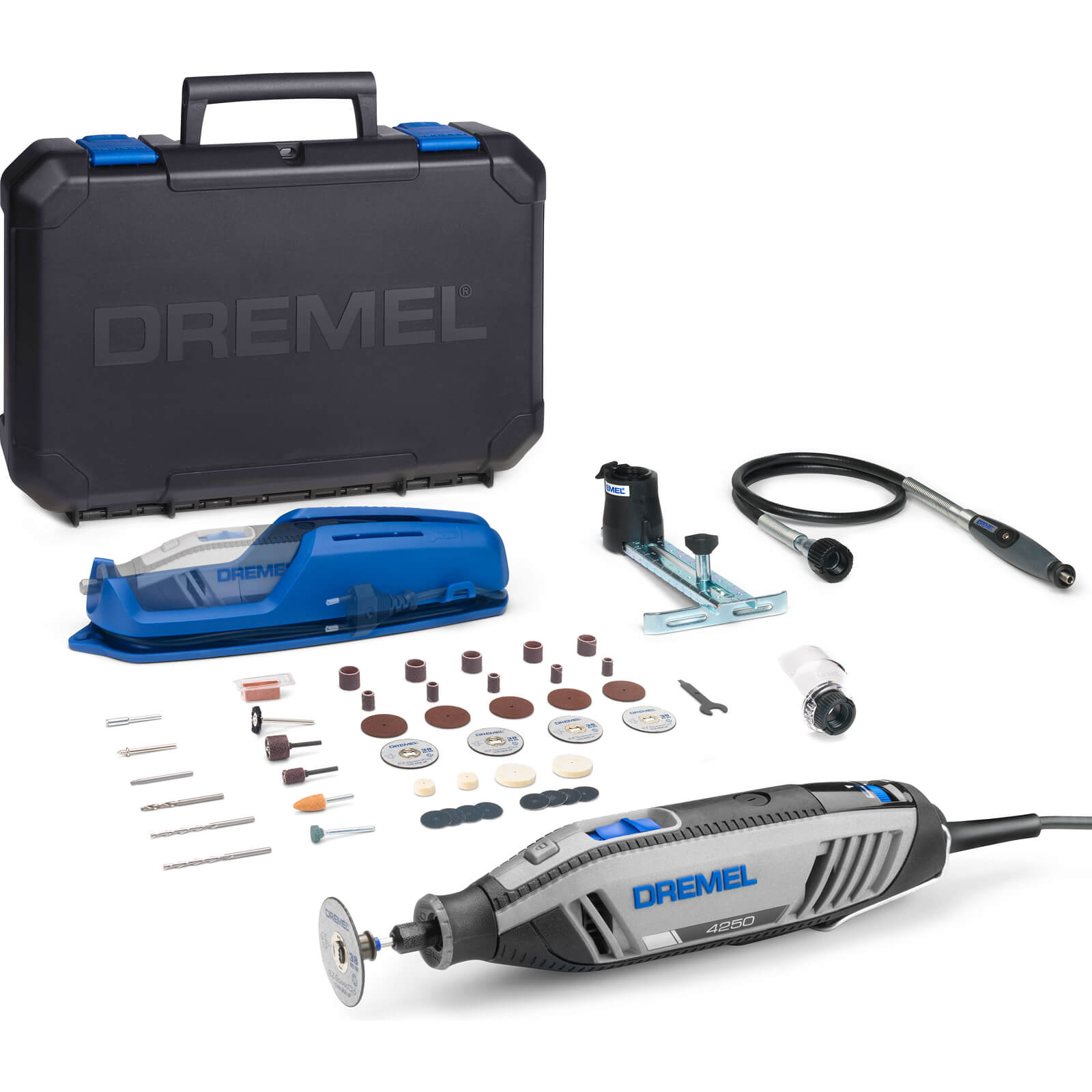 Image of Dremel 4250 Rotary Multi Tool Kit and 45 Accessories