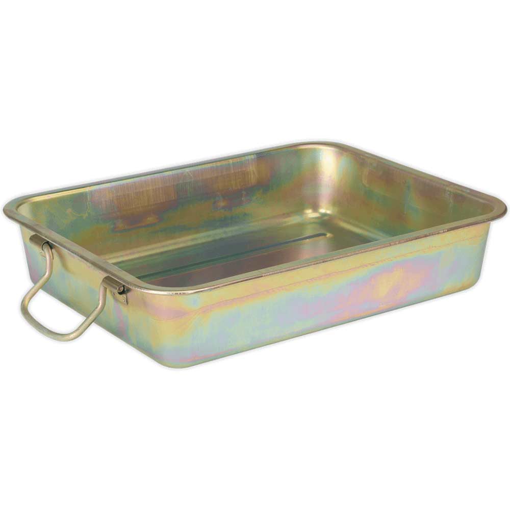 Sealey Metal Drain Pan 9l