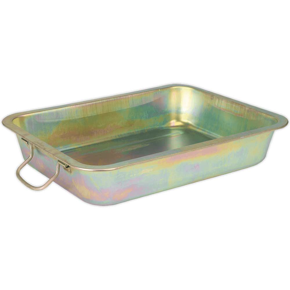 Sealey Metal Drain Pan 12l