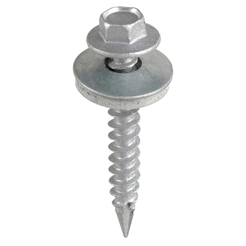 Hex Head Slash Point Timber Screws 6.3mm 100mm Pack of 100