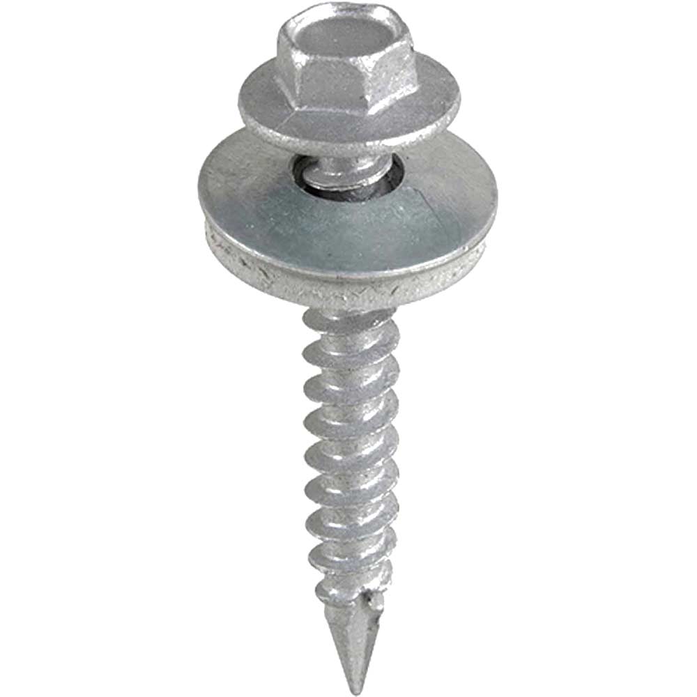 Hex Head Slash Point Timber Screws 6.3mm 32mm Pack of 100
