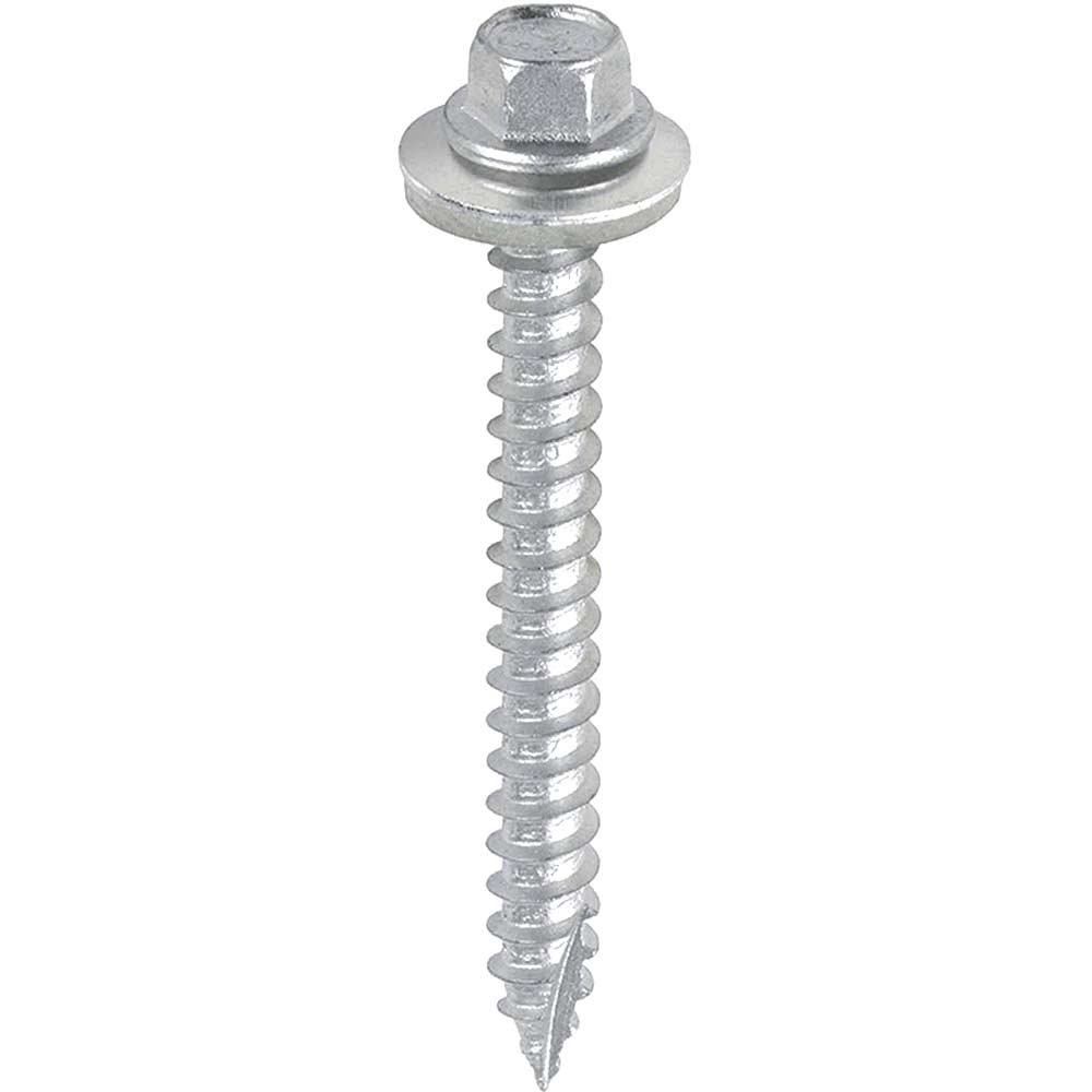 Hex Head Slash Point Timber Screws 6.3mm 60mm Pack of 100