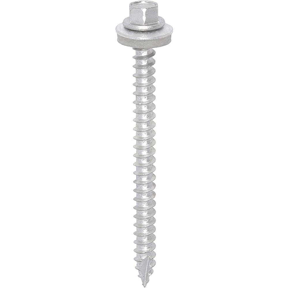 Hex Head Slash Point Timber Screws 6.3mm 80mm Pack of 100