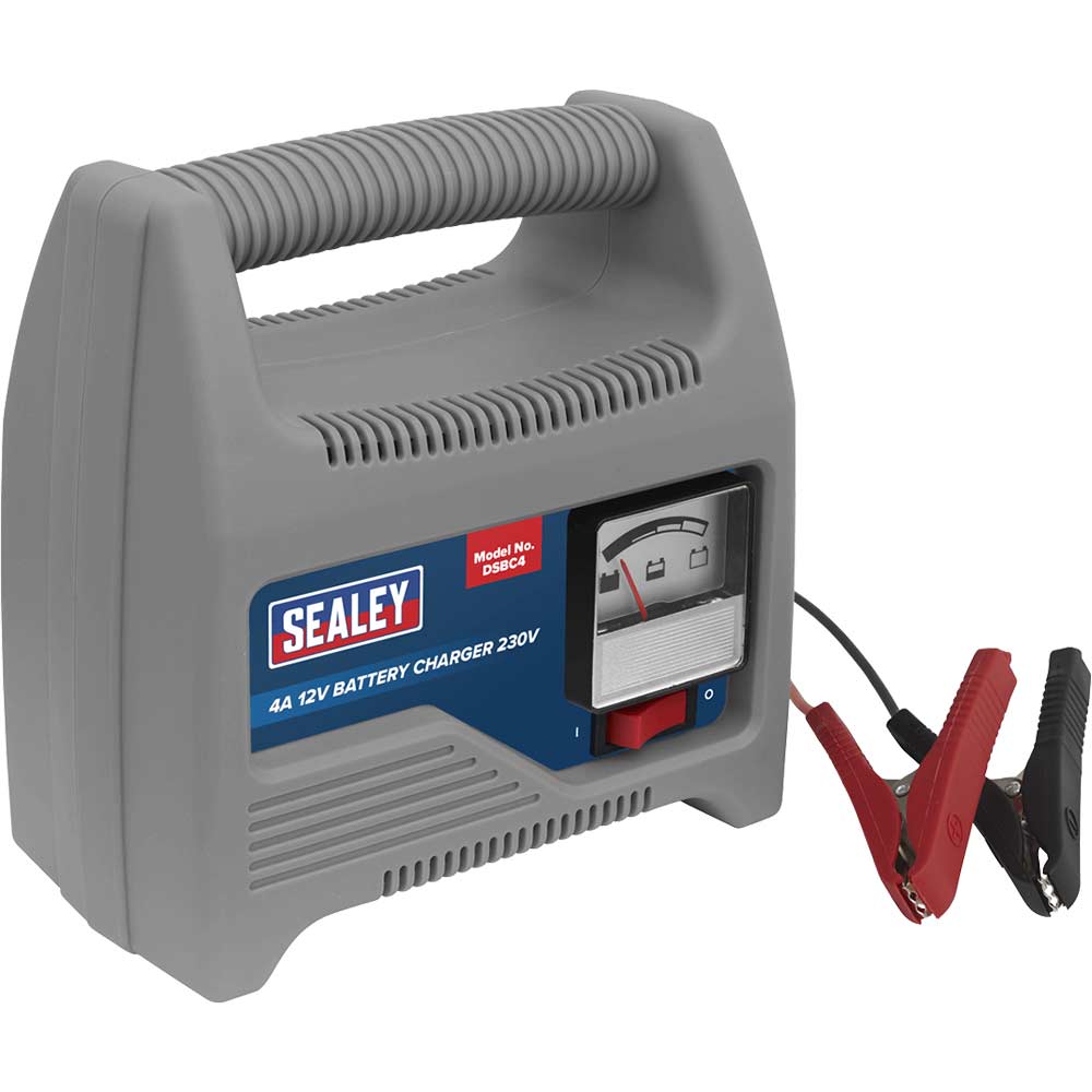 Sealey DSBC4 Battery Charger 4 Amp 12v