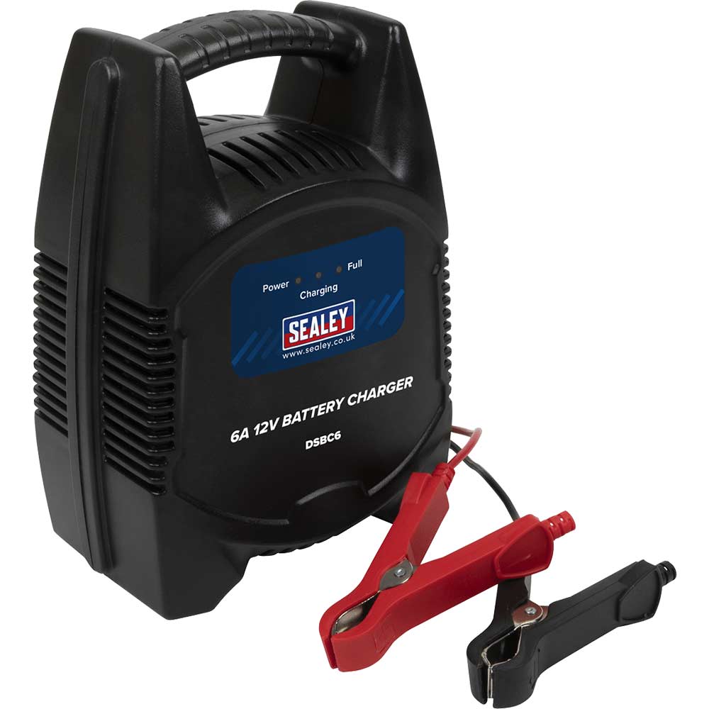 Sealey DSBC6 Battery Charger 6 Amp 12v