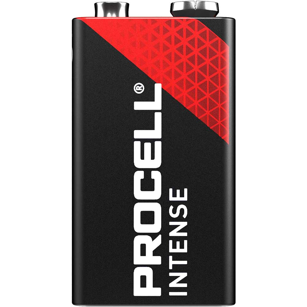 Duracell Procell Intense 9v Alkaline Batteries Pack Of 10