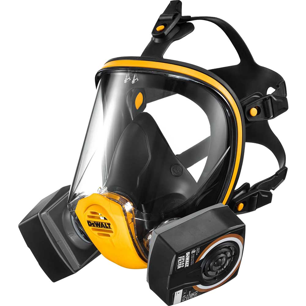 Dewalt Respiration A2P3 Full Face Mask Respirator M
