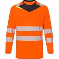 Portwest DX4 Hi Vis Long Sleeve T Shirt
