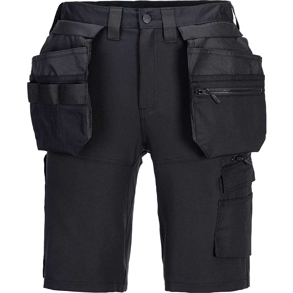 Portwest DX4 Craft Holster Work Shorts Black 34