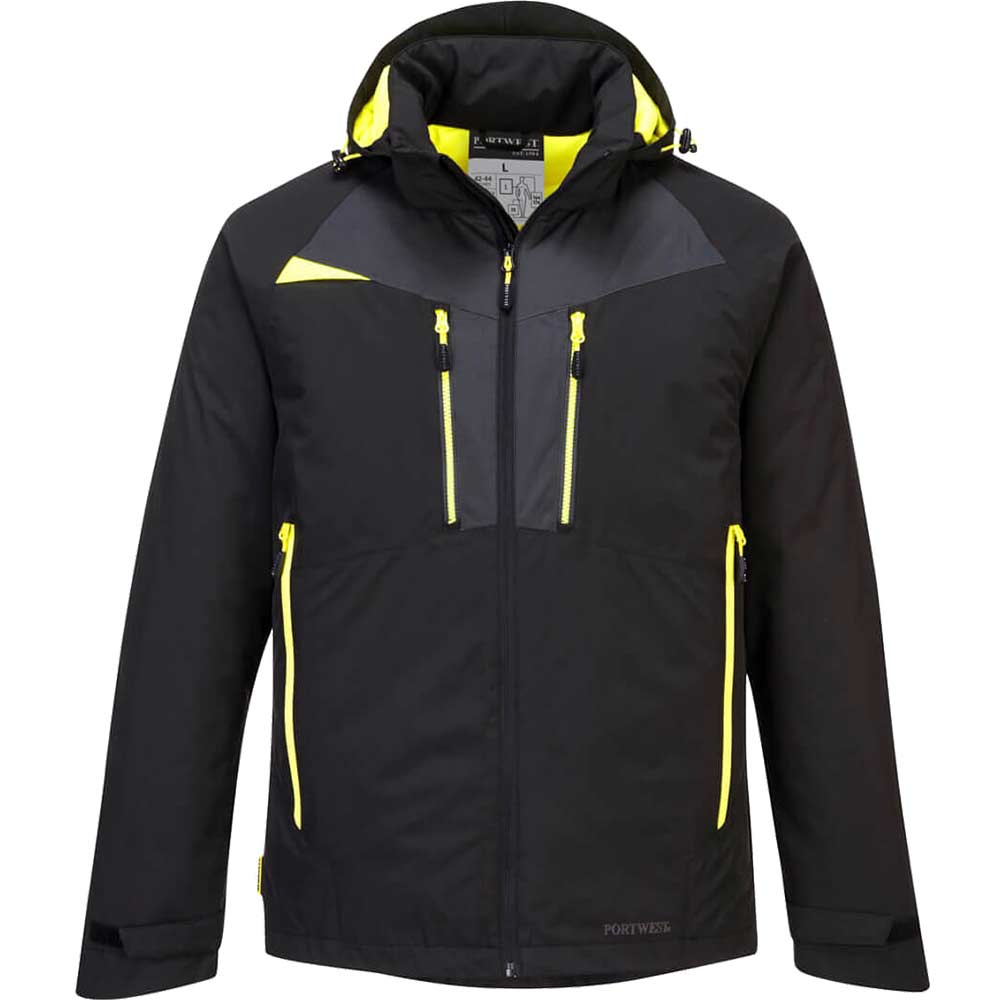 Image of Portwest DX4 Winter Jacket Black L