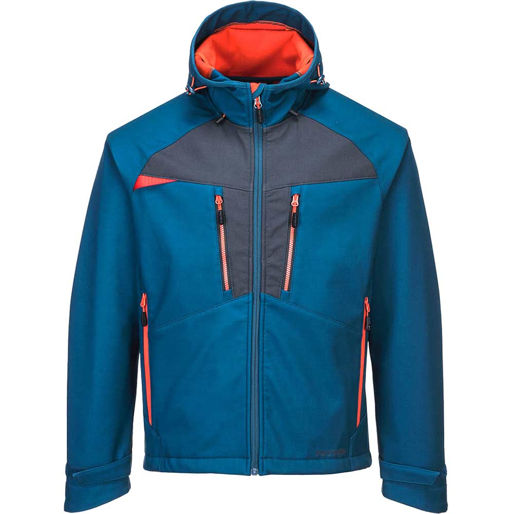 Portwest DX4 Mens Softshell Jacket Metro Blue M
