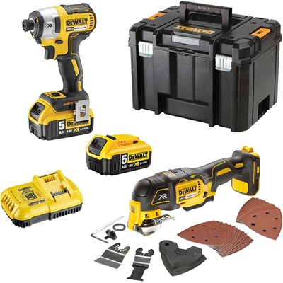 DeWalt 18v XR Cordless 2 Piece Power Tool Kit