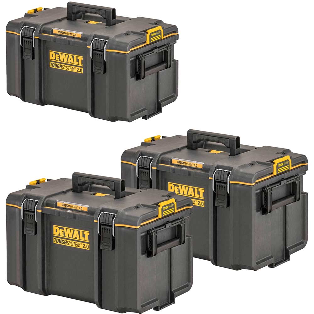 DeWalt 3 Piece Tough System V2 Tool Box Set