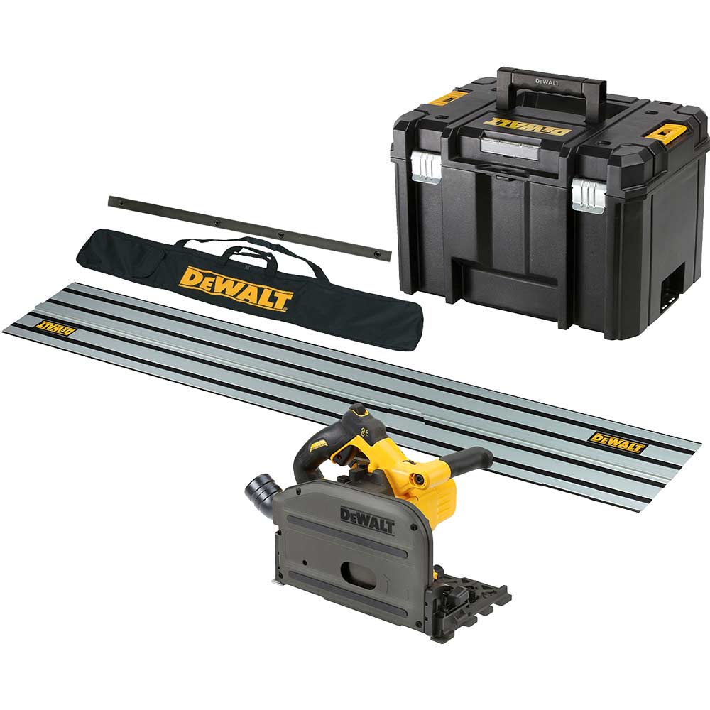 Photos - Power Saw DeWALT DCS520 54v XR Cordless FlexVolt Plunge Saw and Guide Rail Kit No Ba 