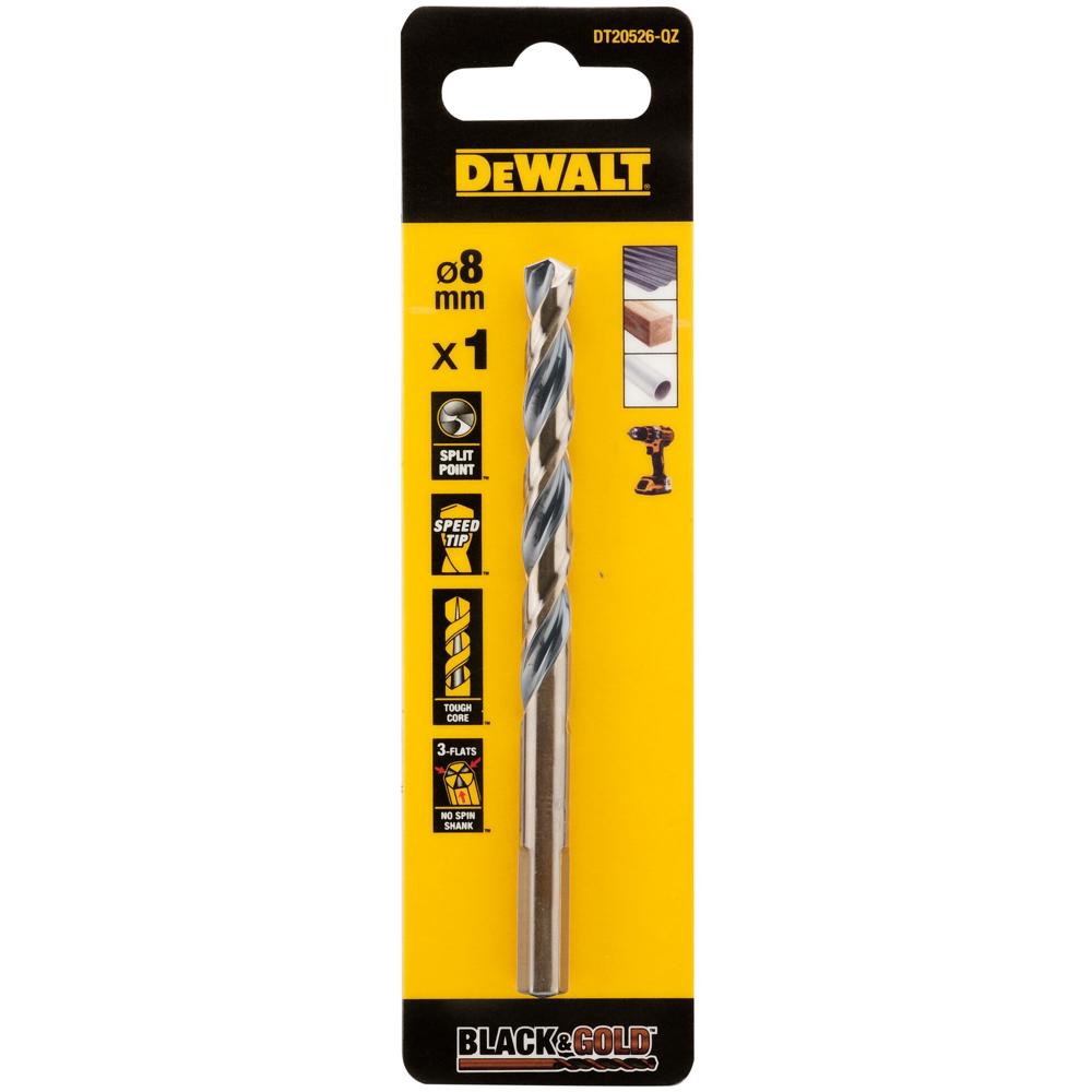 Dewalt Black/Gold And Hss Drill Bit