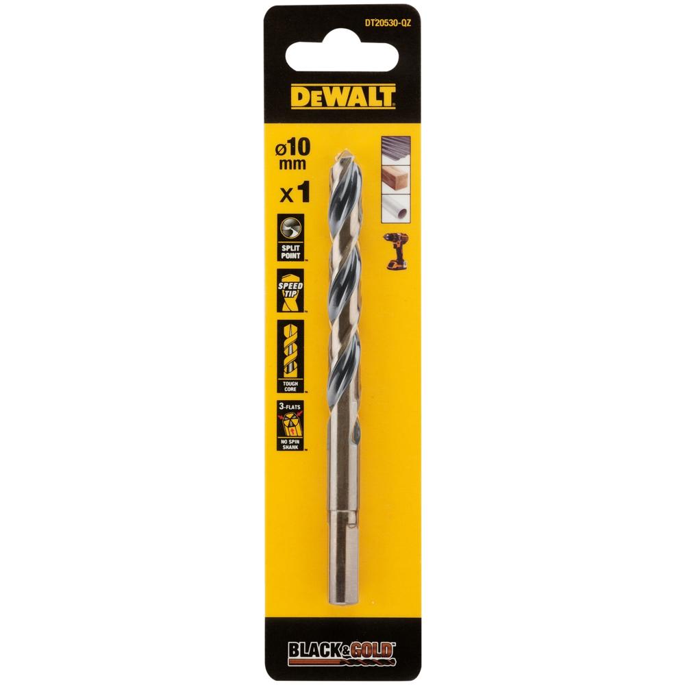 Dewalt Black/Gold And Hss Drill Bit