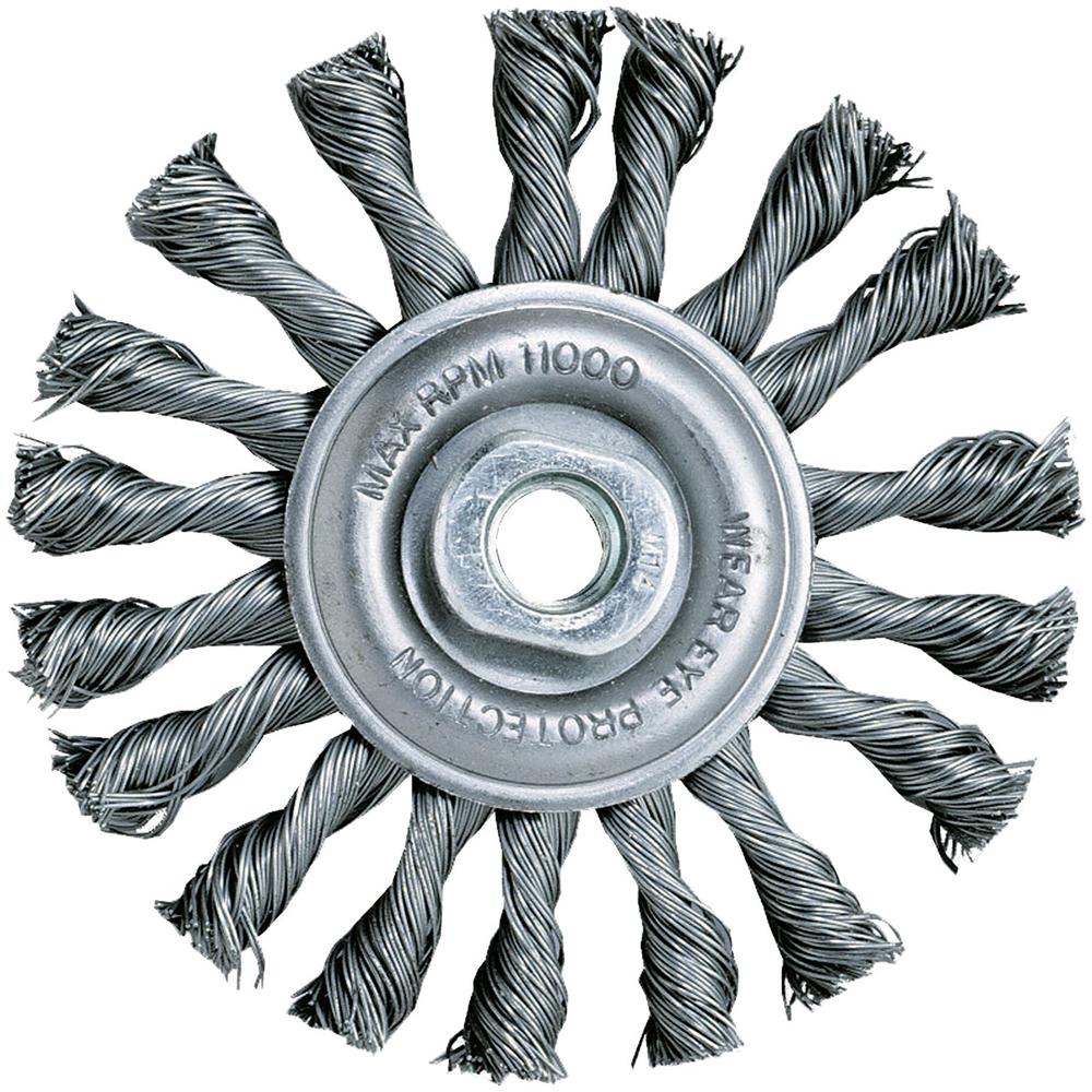 Dewalt Twist Knot Wire Wheel Brush 115mm M14 Thread