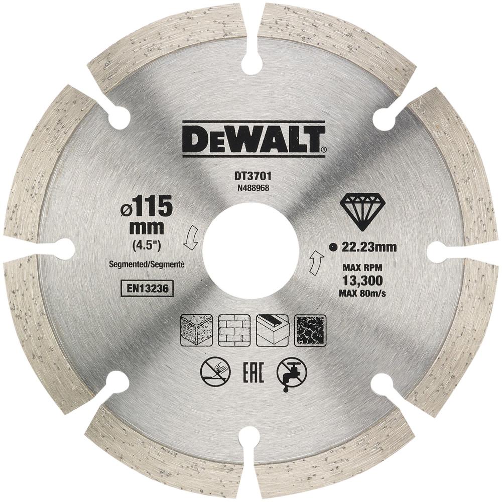 Dewalt Segmented All Purpose Diamond Cutting Disc 115mm