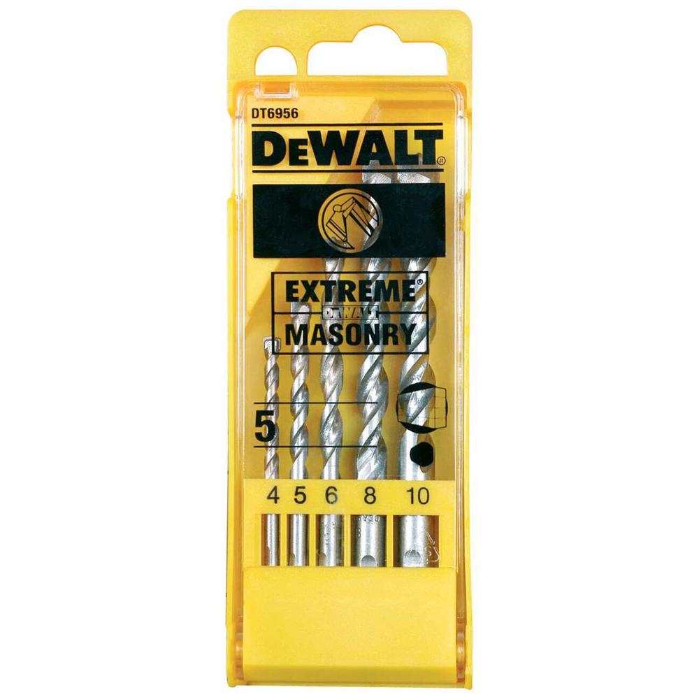 Dewalt Extreme 5 Piece Masonry Drill Bit Set